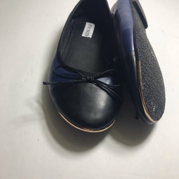 Steve Madden black/Navy flats Sz 8.5 - Picture 3 of 3